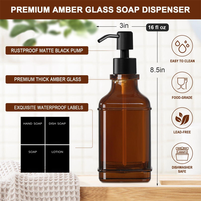 Ensemble de distributeur de savon Modern Kitchen