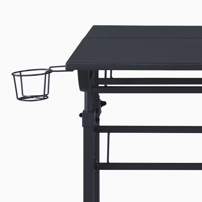Bureau d'écriture à roulettes avec hauteur réglable et tablette mobile Techni Mobile, Noir, noir, noir, noir