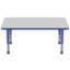 Rectangle T-Mould Adjustable Height Activity Table-99018376-99069332-99069338