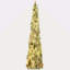 Arbre de Noël artificiel de 7 pi avec 7 536 branches, 350 lumières DEL blanches ou colorées, forme Downswept-118034187