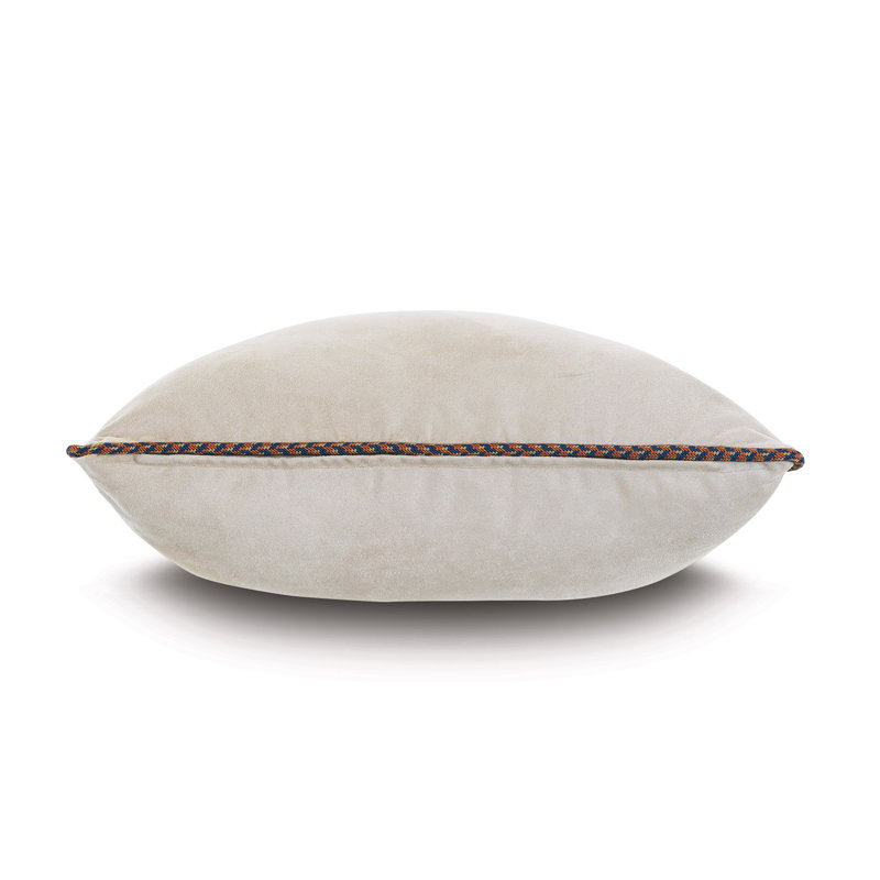 Ladue Square Pillow Cover & Insert, Vinci Taupe