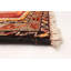 Tapis rouge foncé Melis 4 pi 1 po x 7 pi 11 po