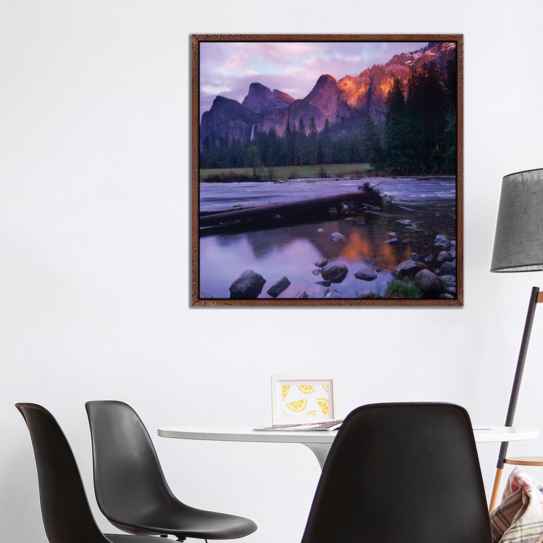 Bridal Veil Falls And The Merced River In Yosemite Valley, Yosemite National Park, California by Tim Fitzharris - Gallery-Wrapped Canvas Giclée on Can