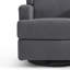 Fauteuil inclinable et oscillant rembourré classique-1406458709