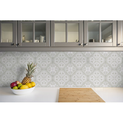Kimary 30cm W x 30cm L Vinyl Peel and Stick Field Tile