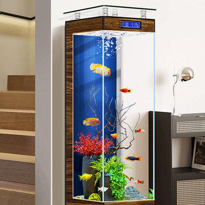 55-64 Gallon acrylic Modern Freestanding Eco Aquarium Tank
