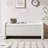 Zellers 44" Velvet Upholstered Storage Ottoman Bench for Entryway, Bedroom and Living Room-491331840