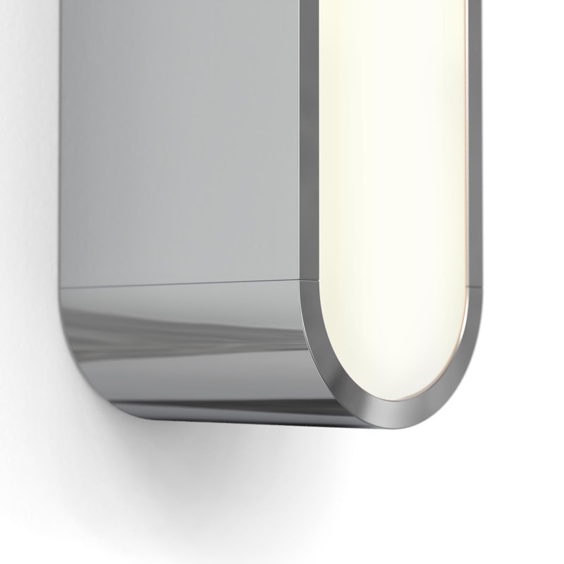 Atticus 3000K, Polished Chrome, 4.33" H x 35.43" W x 2.64" D