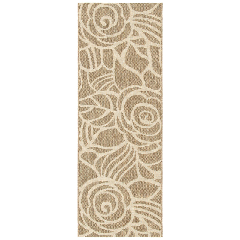 Tapis d'intérieur / extérieur Arneshia, Tapis de couloir 2 pi 7 po x 8 pi 2 po