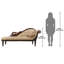 Chaise longue rembourrée Akshara Swan-104871899