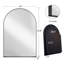Pharmacie encastrée 24 po x 36 po avec cadre en métal, miroir et tablettes réglables pour le rangement de la salle de bain