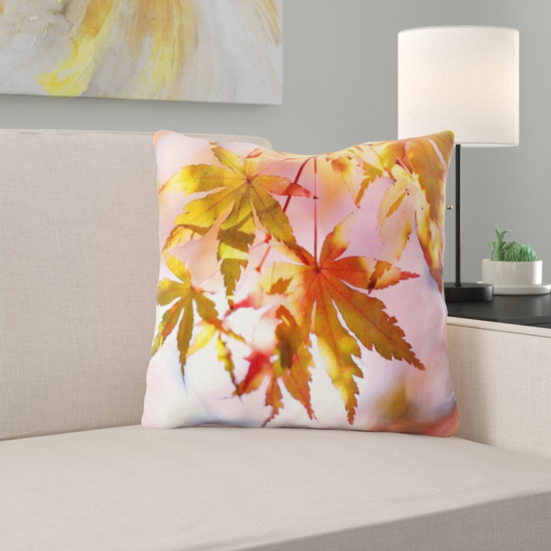 Microsuede Throw Pillow