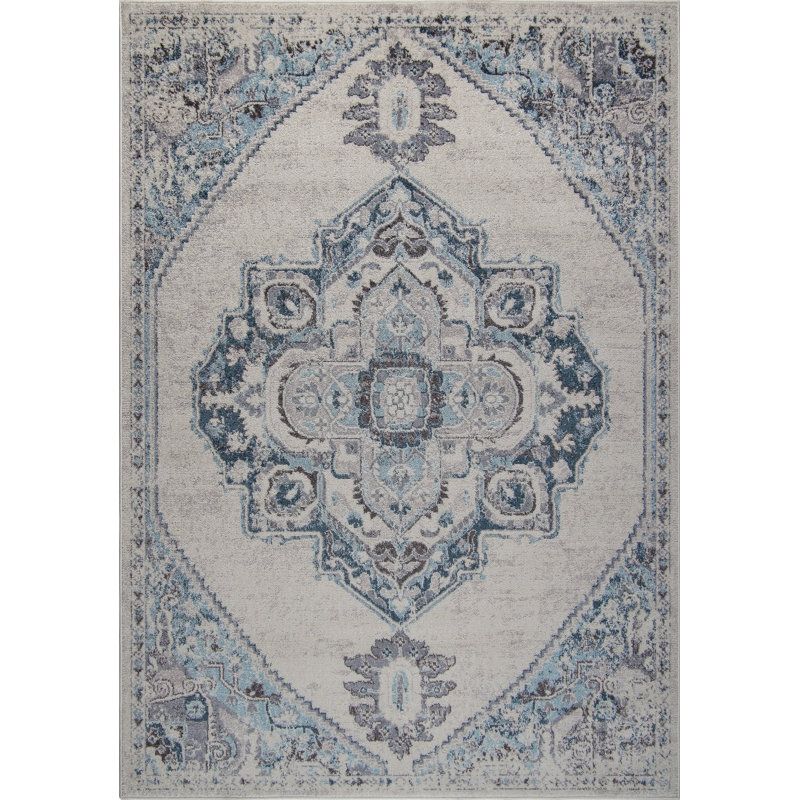 Oriental Indoor Rug, Rectangle 5'2" x 7'6"