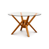 Exeter Round Glass Top Table