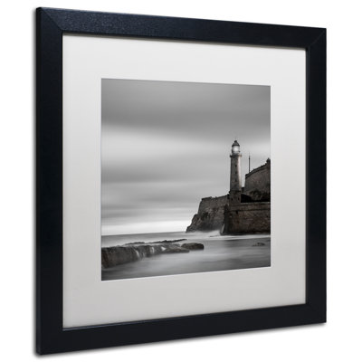 «Morro Lighthouse», reproduction de photo encadrée