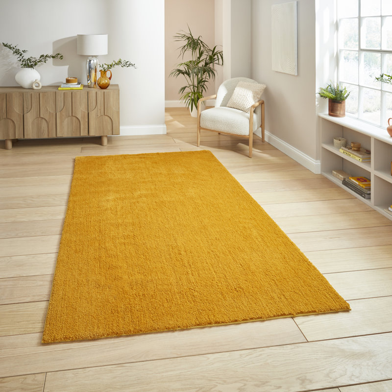 Solid Colour Table Tufted Area Rug, Rectangle 120 x 170 cm