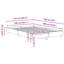 Bed Frame No Mattress Engineered Wood-1579268183-1579268167