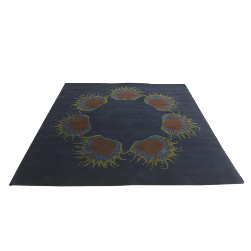Tapis bleu marine rectangulaire 7 pi Pineland