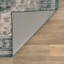 Tapis rétro vert antidérapant lavable à la machine Vintage Medallion-103546212-103546219