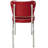 Retro Home Upholstered 'V' Back Dining Chair-18734020
