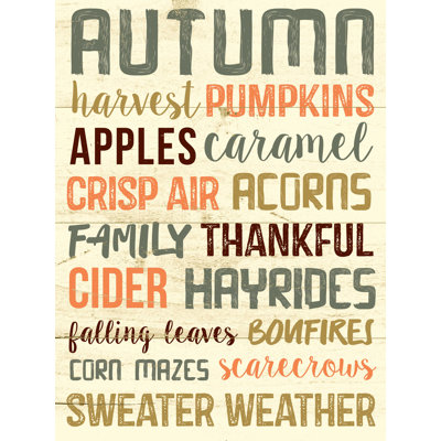 " Autumn Words "