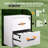 2-Drawer Wood Lateral File Cabinet With Lock For Home Office-846369898