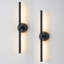 Appliques murales rechargeables à DEL 24 po avec télécommande Jaiman (ensemble de 2)-473475222