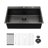 33X22x10"Drop-In Single Bowl Stainless Steel Kitchen Sink-111739370