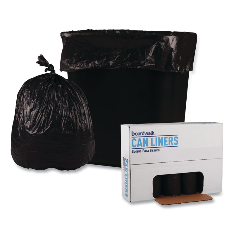 10 Gallons Resin Trash Bags - 500 Count