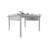 Kerrimore 120' W x 120' D Vinyl Pergola with Canopy
