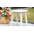 Round Acacia Outdoor Side Table
