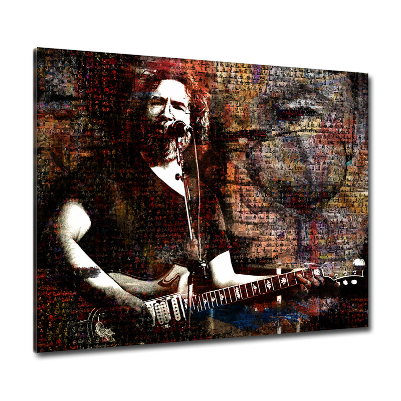 Iconic Jerry Garcia - impression d'art graphique