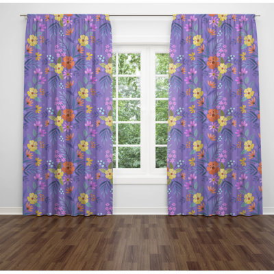 Paire de rideaux obscurcissant en polyester Tiffiny