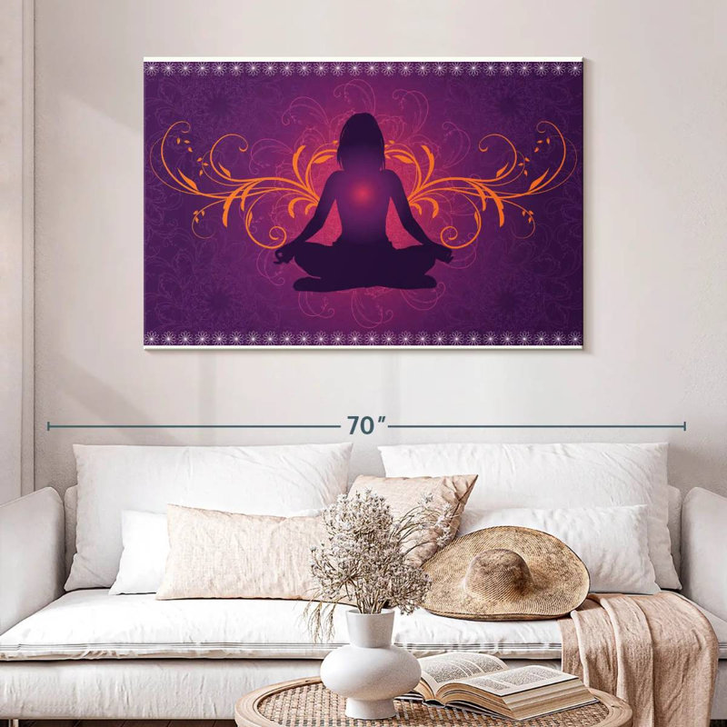 Kerrick Yoga Heart Chakra, 32" H x 48" W