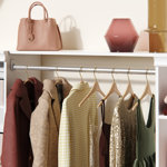 Modular Storage 36.02" W Shelf & Closet Rod