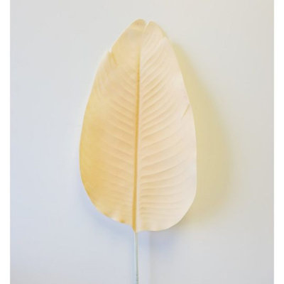 35'' Faux Banana Leaf Branch