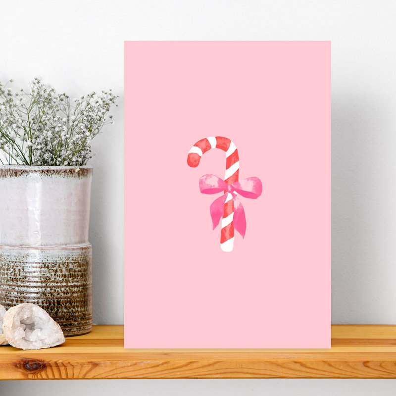 Impression d'art mural fantaisiste rose, H 18 po x l 12 po