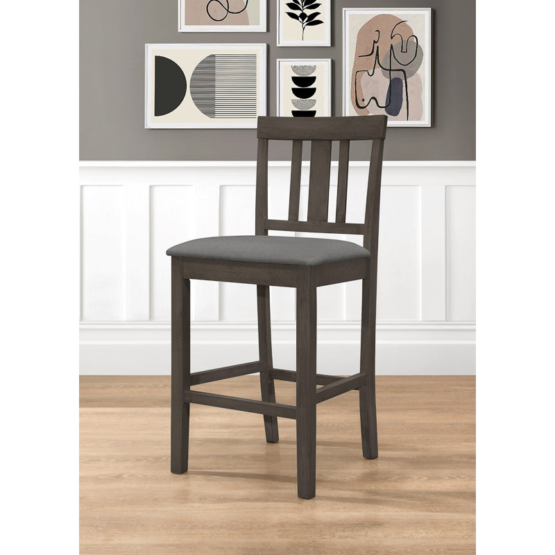 Chaise de comptoir Ance (ensemble de 4), Taupe