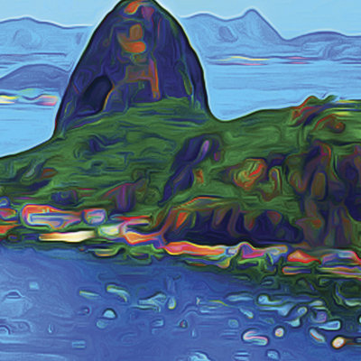 Décoration murale Sugarloaf Hill at Dawn