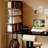Black Rectangular Solid Wood + Iron Desk-109514461