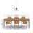 7"W Martin Brushed Brass Bell-Shaped Pendant Light
