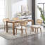 Rattan Dining Chairs Farmhouse Dining Room Chairs Wooden Kitchen Chairs Side Chairs With Cane Backrests-1860021549