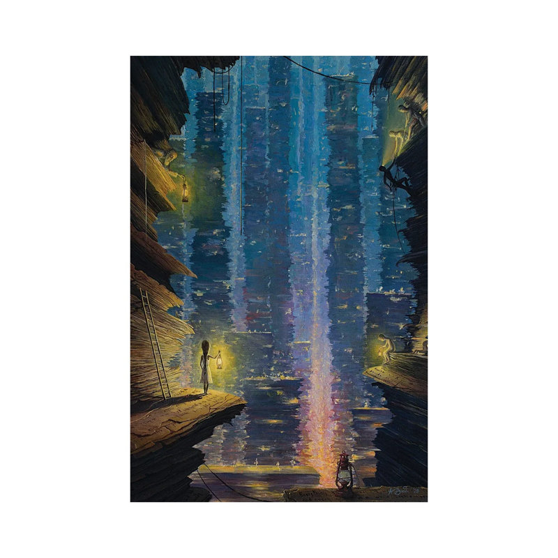 All We Ever Believed In by Adrian Borda - Wrapped Canvas Print, Wrapped Canvas, 45.72cm H x 30.48cm W