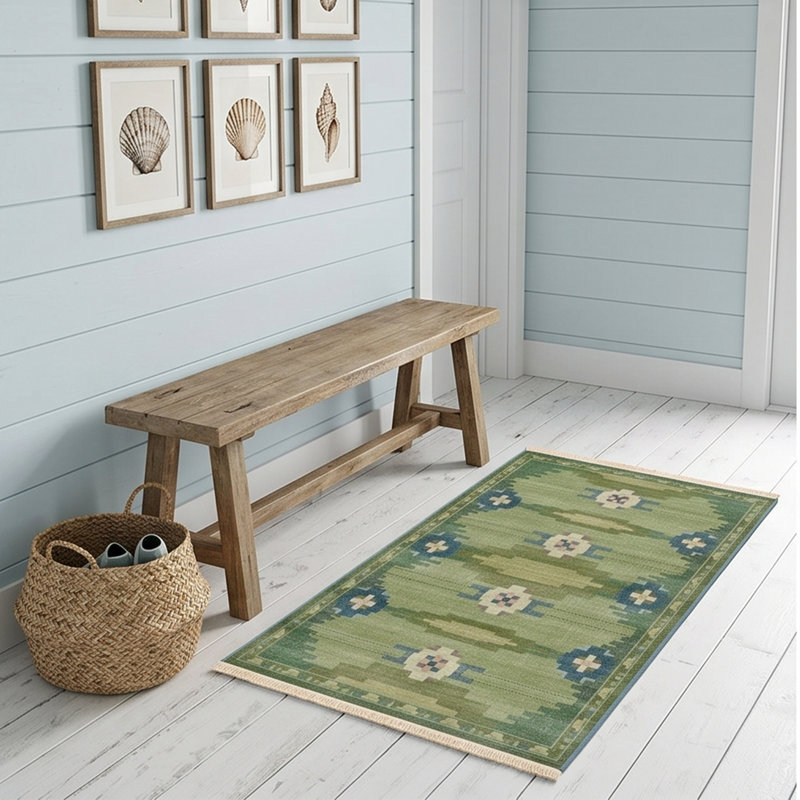 Tapis Abstract Sage Horizon