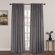 Quimby Velvet Solid Blackout Rod Pocket Back Curtain Panels