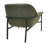 Starnisha Upholstered Accent Chair with Curved Back and Black Metal Legs-2100598071