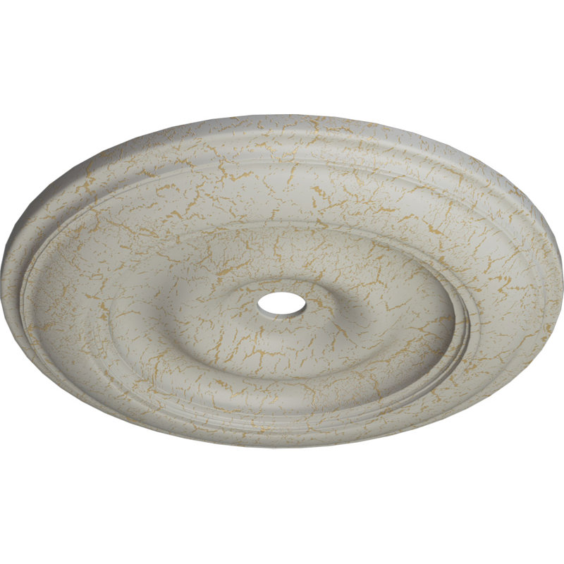 Médaillon de plafond Endurathane Classic, DO 44 1/2 po x P 4 po x P 4 po (convient aux auvents jusqu'à 8 1/4 po)