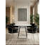 Round Metal Base Dining Table