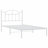 Bralon vidaXL Metal Bed Frame with Headboard & Slats, No Mattress, Easy Assembly-1084282200-1084282201
