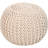 Ignazia Upholstered Cotton Storage Ottoman
